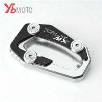 【♕】 beads.and.accessories Flash Deals CNC ยี่ห้อ Kickstand Stand Extension แผ่นสำหรับ Yamaha T-MAX TMAX 530 TMAX530 SX DX 2017 2018 2019