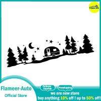 Flameer รถสติกเกอร์รถคริสต์มาสสติกเกอร์สำหรับแปะร่างกายข้างสำหรับรถตู้รถกระบะบ้าน