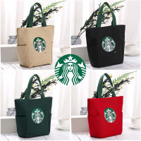 ?NEW? กระเป๋าสตาร์บัค มี4สี แบบติดกระดุมแป๊ก กระเป๋าStarbuck น่ารักๆ พร้อมส่ง