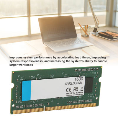 1600MHz RAM DDR3L ระดับมืออาชีพ MHz RAM 1600สำหรับแล็ปท็อป