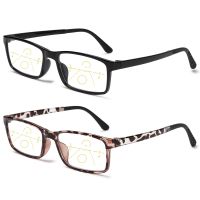 1PC Progressive Presbyopic Glasses Men Women Multifocal Bifocal Anti Blue Light Anti UV Magnifying Reading Glasses 1.0 4.0