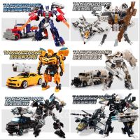 ✴โมเดล ของเล่น หุ่นยนต์แปลงร่าง ทรานฟอร์เมอร์ Transformer(Optimus PrimeBumblebeeIronhideMegatronSkyhammerStarscream)✤