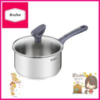 หม้อด้าม+ฝาแก้ว 18 cm TEFAL DAILY COOKSAUCEPAN WITH LID TEFAL DAILY COOK 18CM **ลดราคาจัดหนัก **