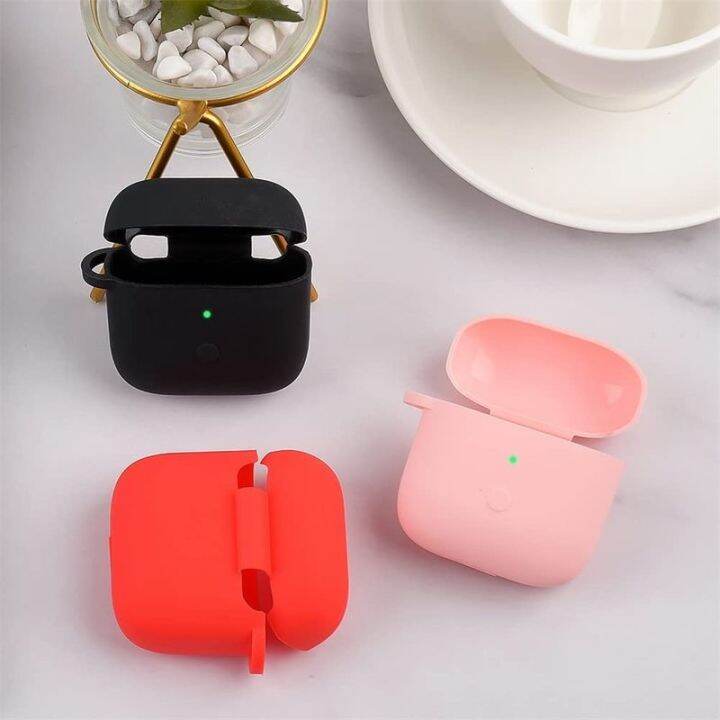 silicone-headphone-case-for-xiaomi-redmi-buds-3-earphone-protective-shell-cover-for-xiaomi-redmi-buds3-accessories-with-hook-wireless-earbud-cases