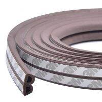 10 Meters Weatherstrip Door Seal Strip Gaskets Self-Adhesive Weatherstrip for Door Window House Sealing Elastic Tape E/D/P/I Typ