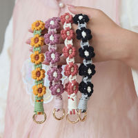 Fashion Mobile Phone Chain Braided Rope Key Ring Mobile Phone Chain Braided Mobile Phone Chain Daisy Mobile Phone Chain