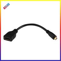 Micro HDMI-รองรับตัวผู้ D เป็น HDMI-เข้ากันได้กับสายแจ็คเชื่อมต่อ