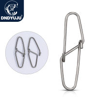 DNDYUJU 50 pcs สแตนเลสสตีลหมุนอุปกรณ์ตกปลา Connector Lure Fast Clip Rolling หมุนสำหรับอุปกรณ์ตกปลา-SLPPP STORE