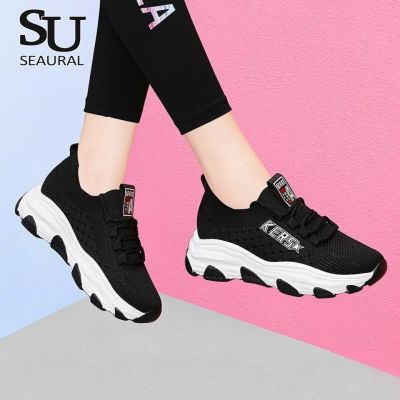 SEAURAL รองเท้าผู้หญิง,รองเท้ากีฬาลำลองสไตล์เกาหลี Kasut Perempuan Murah dan Cantik JY2121