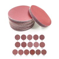 10PCS 5 Inch 125MM Aluminum Oxide Dry Sandpaper Sanding Discs Hook Loop 60 to 2000 Grits For Stone Furniture Wood Polishing