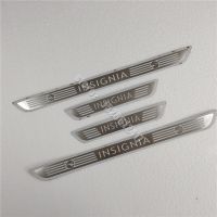 Silver 4pcs For Opel Vauxhall Insignia 2013-2021 Car Accessories Door Sill Scuff Plate Cover Trim Stainless Steel Welcome Pedal Guard