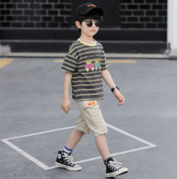 Boys short sleeve suitชุดสูทแขนสั้นเด็กผู้ชายกางเกงเกาหลีขาสั้นหล่อ2~7years