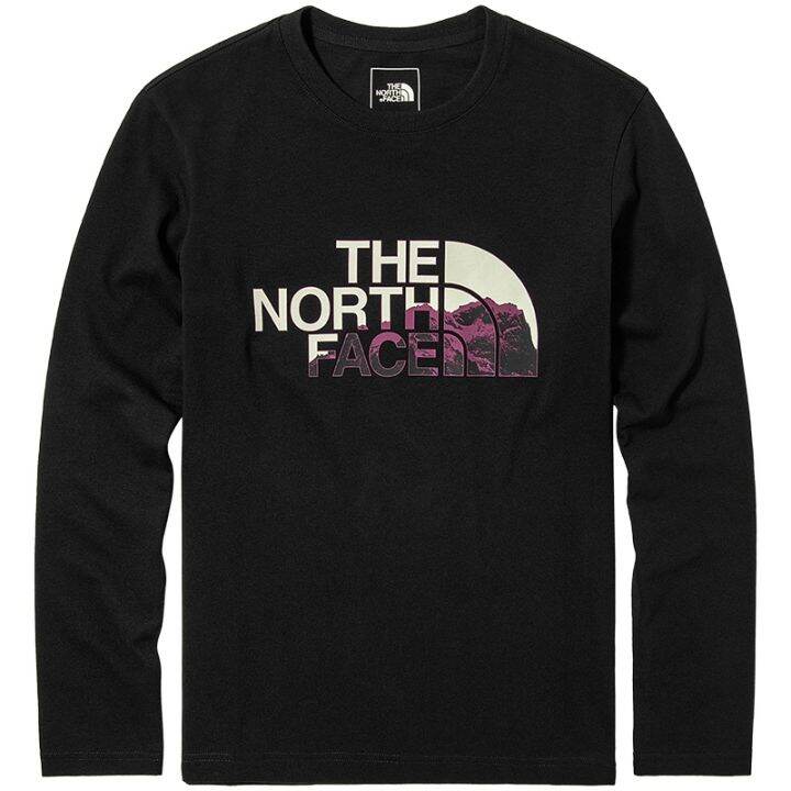 พร้อมส่ง-thenorthface-เสื้อยืดแขนยาว-คอกลม-ผ้าฝ้าย-สวมใส่สบาย-เหมาะกับฤดูใบไม้ร่วง-และฤดูหนาว-สําหรับผู้ชาย