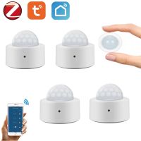 【hot】 IHSENO Tuya ZigBee PIR Motion Sensor Smart Home Human Body Infrared Detector Security Smart Life Works With Alexa Google Home