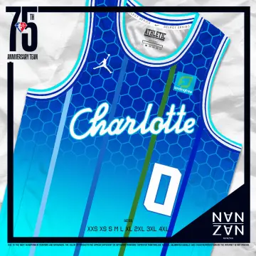 NBA_ Basketball Jerseys 75th 2022 Custom Printed Charlotte's