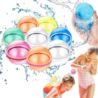 Magnetic Reusable Water Balloon Quick Fill Self Sealing Water Bomb Water Balloons Splash Balls for Kid Swimming Pool