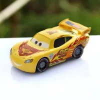 (ร้อน) 1:55ดิสนีย์พิกซาร์รถยนต์ Limited Edition Lightning McQueen สีเหลืองสีฟ้าสีเขียว D Iecast โลหะรถของเล่นสำหรับเด็กของขวัญวันเกิด