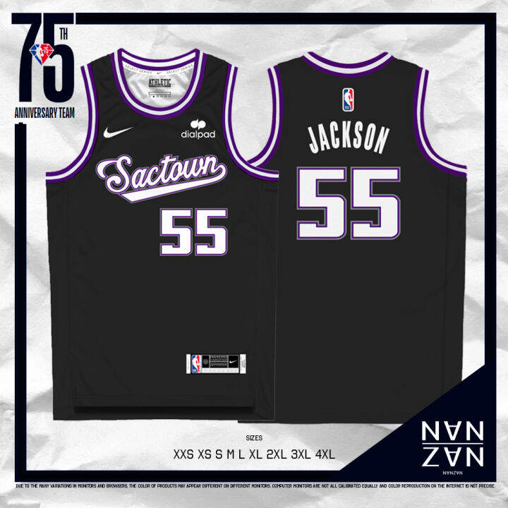 NANZAN 75th Edition NBA Sacramento Kings Josh Jackson Basketball Jersey ...