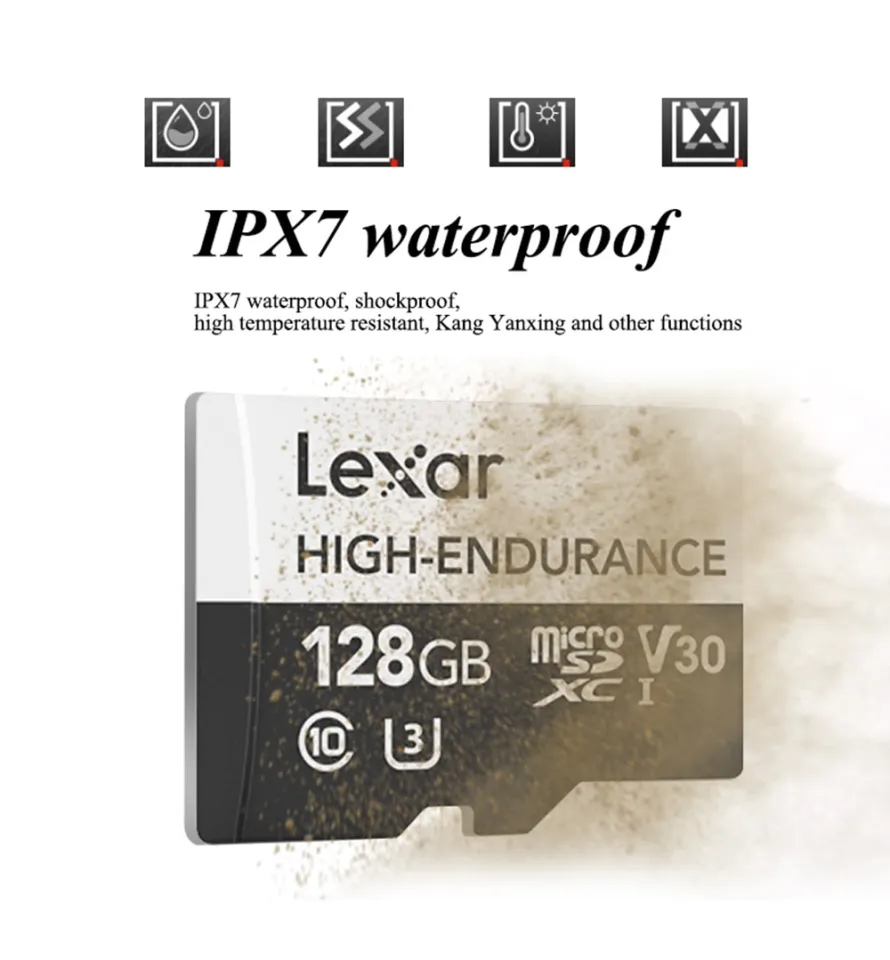 Lexar High Endurance Micro Sd Card Max 100mb/s Memory Card 32gb