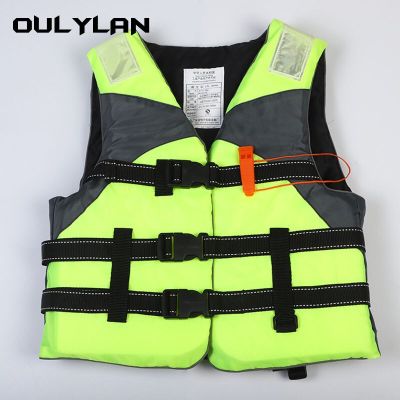 Oulylan Adult Safety Swimming Boating Life Vest Puddle Jumper Polyester Ski Drifting Water Sports Man Jacket Outdoor  Life Jackets