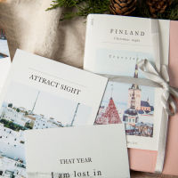 30pcs Christmas in Finland design card multi-use as Scrapbooking party invitation DIY gift greeting card message postcard