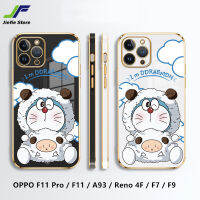 เคสเคสมือถือ TPU โดราเอมอนดีไซน์ใหม่ลายการ์ตูนสำหรับ OPPO F11โปร/F11/A93/รีโน4F/F7/แกะน่ารัก F9เพลงแมวกรอบป้องกันแรงกระเทือน