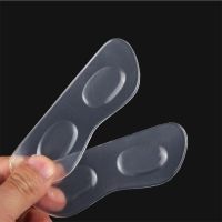 2PCS Women Insoles Shoes High Heel Transparent Pad Adjust Size Adhesive Heel Pads Protector Sticker Pain Relief Foot Care Insert Shoes Accessories