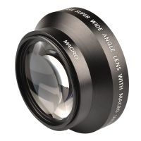 0.43X AF HD 62mm/67mm/72mm Wide Angle Lens Macro Lens Filter Wide Angle Converter for Camera