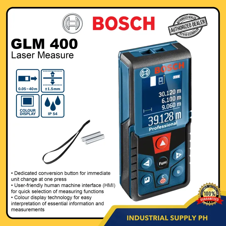 BOSCH GLM 400 Laser Distance Measurer (Measuring Tool) [ISPH | BMT ...