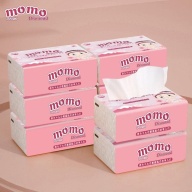 Combo 20 gói khăn giấy ăn MOMO 4 lớp siêu dai, mềm, mịn thumbnail