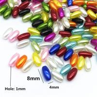 200pcs 4*8mm Acrylic Beads Loose Spacer Beads for Jewelry Making Necklaces Earrings Bracelets Handmade Diy DIY accessories and others