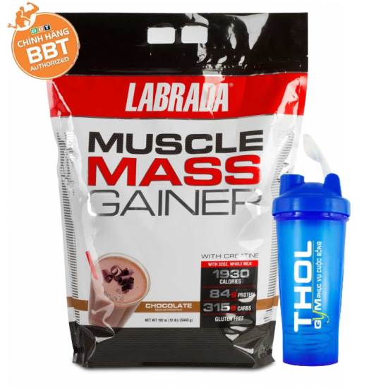 Labrada muscle mass gainer 5.4kg, hỗ trợ tăng cân tăng cơ - ảnh sản phẩm 1