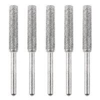 5ชิ้นอุปกรณ์เสริมของ Dremel เครื่องเจาะขนาดเล็กส่วนหัวที่ขัดเพชร3มม. ก้านเครื่องบดขัดชุดบิตสำหรับสว่าน Dremel