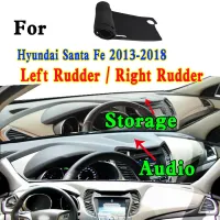 สำหรับ2013-2018 Hyundai Santa Fe Santafe IX45รถ Dashmat Dashboard แผงฉนวนกันความร้อนครีมกันแดดป้องกัน Pad