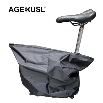 brompton bike cover and saddle bag black