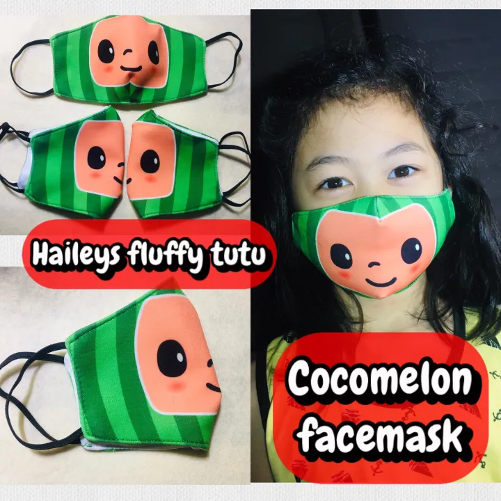 cocomelon face mask