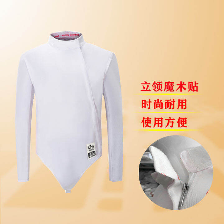 350N Children's Fencing Clothing Foil Training Clothing Epee Competition Sabre Protective Clothing Pants Vest Three Piece Suit I4131215639