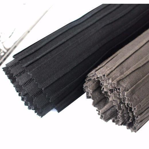 ผ้าจับจีบสีดำสำหรับงานรับปริญญางานประดิษฐ์ทำมือแบบทึบ100อวัยวะยู่ยี่