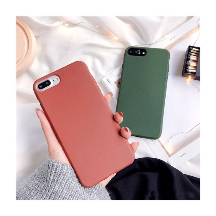 สินค้าใหม่ในสต็อก-rose-candy-solid-matte-เคสโทรศัพท์สำหรับ-iphone-14-13-xs-max-xr-7-14plus-กันกระแทก-tpu-ซิลิคอนสำหรับ-iphone-12-11-pro-max-case