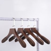 Wooden Hangers  Solid Wood Coat Hangers Heavy Duty  Smooth Finish Bulk Wooden Hangers High-Grade Wooden Clothes Hanger Clothes Hangers Pegs