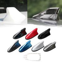 Car Antennas Shark Fin Antenna Auto AM FM Radio Signal Aerials Roof Antennas For Universal Car