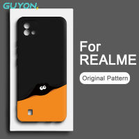 Guyon สำหรับ  เสค OPPO Realme C11 C12 C15 C2 C20 C21 Softshell ออกแบบเดิมน่ารักรูปแบบซิลิโคนเหลวกันกระแทก