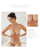 ซิลิโคน Push Up ผู้หญิง Mango ซิลิโคนสติกเกอร์ยก Self Adhesive ไม่มีรอยต่อด้านหน้า Sticky Boobs