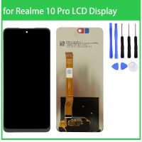 สำหรับ Realme 10 Pro RMX3663 RMX3660จอแสดงผล LCD แบบสัมผัสหน้าจอ RMX3661เปลี่ยนประกอบแก้วดิจิตัลอะไหล่หน้าจอแอลซีดี