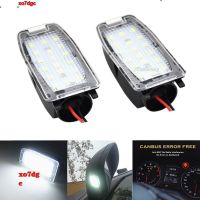 Xo7dgc สำหรับ Volvo S60 S80 XC70 V70 XC90ไม่มีข้อผิดพลาด Canbus โคมไฟ SMD Led สีขาวใต้ MODUL Lampu บ่อกระจกด้านข้างสำหรับแลนด์โรเวอร์ LR2 LR3