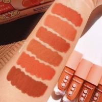 ?ลดล้างสต๊อก?ลิปสติก Kiss Beauty Silky Velvet Lip Gloss   เนื้อแมท ปริมาณ 3 กรัม