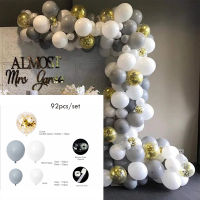 Macaron Latex Balloons set Garland Arch Kit Gold Ballon for Wedding collection set Birthday Party Decor decoration baloon