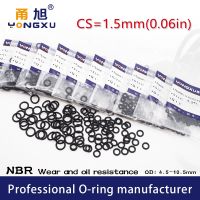 【hot】☼  50PCS/Lot NBR O CS1.5mm OD4/4.5/5/5.5/6/6.5/7/7.5/8/8.5/9/9.5/10/10.5x1.5mm Rings Rubber Gasket  Washer