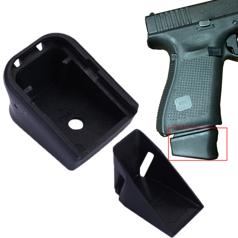 2 Magazine Mag Extension 9mm Mag Base 17 19 22 23 26 27 33 Details about   3PCS For Glock 