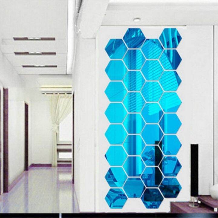 new-12pcs-hexagon-mirror-wall-stickers-room-mirrored-sticker